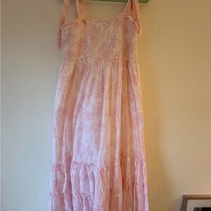 Crown & Ivy Pink Maxi Dress